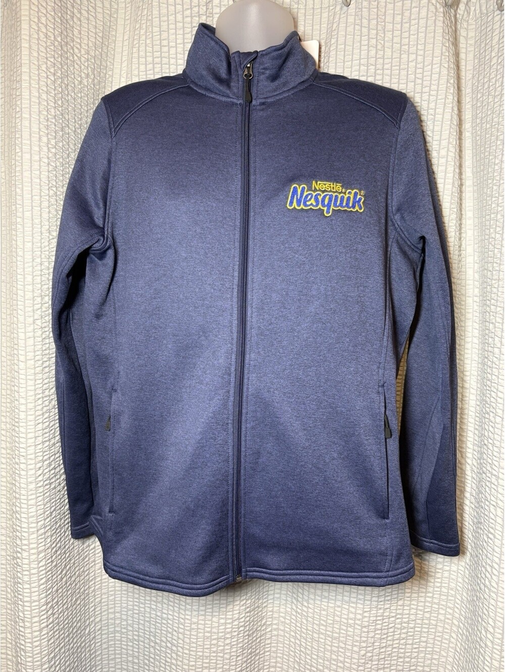 Nestle Nesquik Promo Jacket Softshell Full Zip NWT Food Advertising